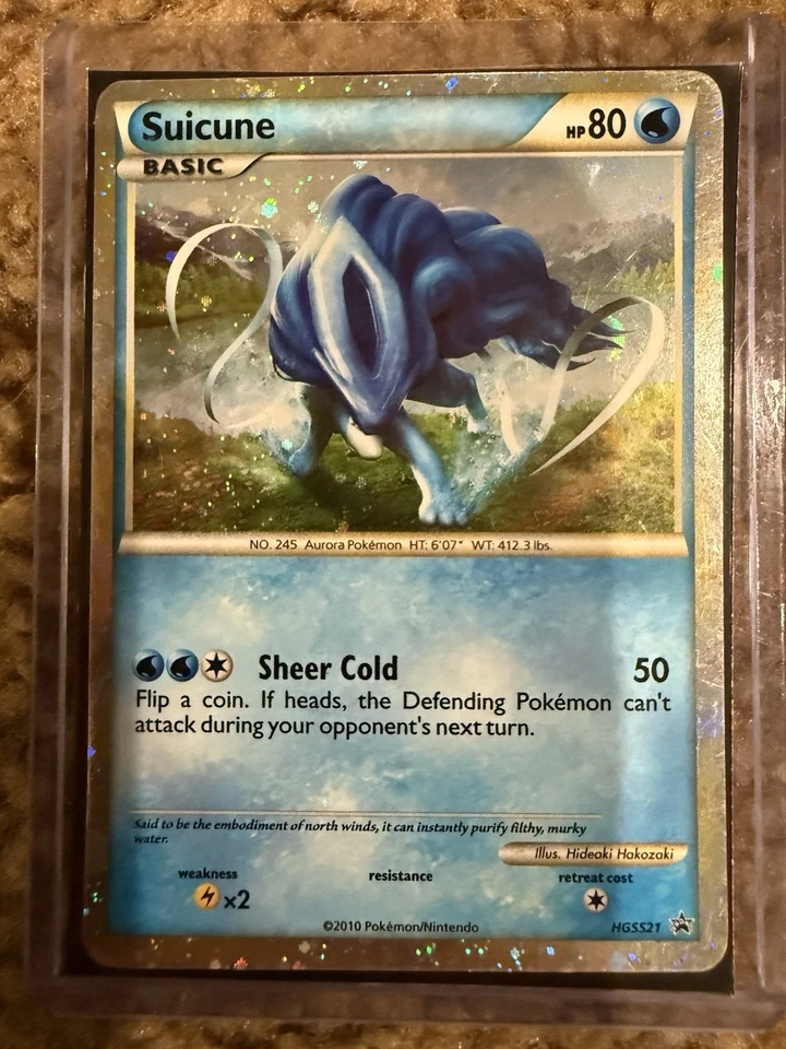 Suicune HGSS21 Hgss Holo Damaged - Image 1 of 4