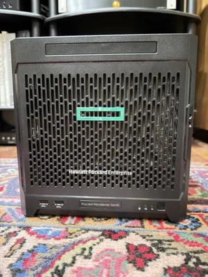 HP ProLiant MicroServer Gen10 X3421 CPU 8GB RAM 4x2TB HD NO OS - Image 1 of 4