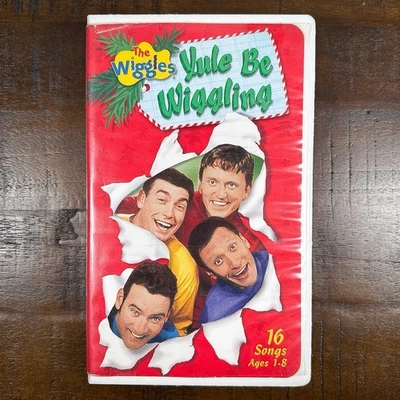 The Wiggles Yule Be Wiggling VHS Hit Entertainment Red Cover - TESTED - Image 1 of 4