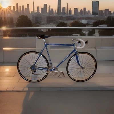 Bicicleta Profesional Raleigh / 55CM C-C / Bicicleta de Carretera de Carreras Restaurada / #43 de 43 Foto 1 de 4