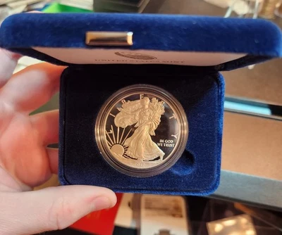 W Silver Eagle 2012 prueba con caja y certificado de autenticidad Foto 1 de 2