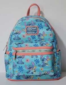 Mochila Loungefly Stitch and Scrump 2025 de los parques de Disney NUEVA - Imagen 1 de 5
