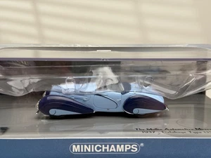 1937 Delahaye Type 135-M Cabriolet (Blue) [MINICHAMPS] 1/43 scale - Picture 1 of 2