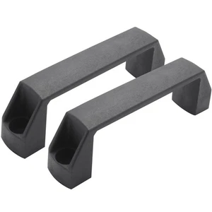 Cabinet Drawer Door Plastic Handle Pull Knob 120mm 4.7" 2 Pcs E3Y98594 - Picture 1 of 8