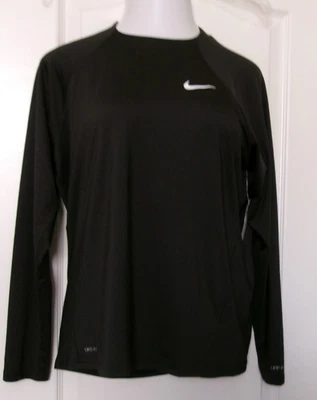 Nike swim top Size 1X Black dri fit - Image 1 of 4