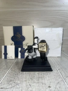 Walt Disney "Everlasting Time" Steamboat Willie Watch & Statue LE 3981/7500 NOB - Bild 1 von 10