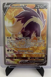Skuntank V (Full Art) 180/195 Swsh12: Sword & Shield - Silver Tempest Holo - Picture 1 of 2