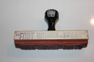 Stempel FORT WORTH TEXAS - Bild 1 von 8
