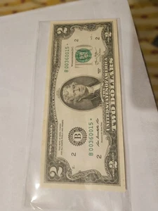 2013 $2 FEDERAL RESERVE STAR NOTE ✪ AU/UNC NEW ✪ CONSECUTIVE QTY BILL ◢TRUSTED◣ - Picture 1 of 7