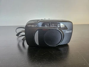 Minolta Supreme Freedom Zoom Elite 35mm Film Camera Working Minor Wear - Picture 1 of 9