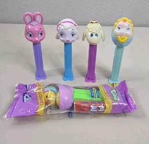 PEZ Principios 2000 Pascua Lote De 5 Paquete Mixto De Colección Oveja Conejito Pastel Uno Sellado - Imagen 1 de 6