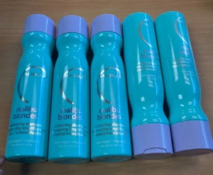 5 pack~Malibu C Blondes 3 Enhancing Shampoo & 2 Enhancing Conditioner - Picture 1 of 2