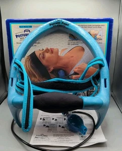 Pompa Postura Collo Cervicale Doppio Disco Idratante Esercitatore Sollievo Dolore - Foto 1 di 3