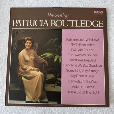 PATRICIA ROUTLEDGE Presenting Patricia Routledge 1973 UK RCA VICTOR VINYL LP NM  - Image 1 of 4