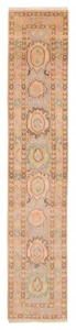 2'3" x 11'8" Vintage Hand-knotted Runner Rug Traditional Oriental Wool Carpet - Picture 1 of 9