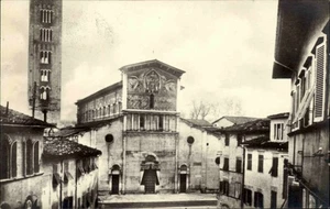 ITALIEN Postkarte Kirchen Bauwerke ~1910/20 LUCCA Chiesa di S. Frediano Postcard - Picture 1 of 2