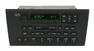 Radio Alpine Lincoln 2000-2001 LS AM FM con número de pieza de casete XW4F-18C870-BK - Imagen 1 de 6
