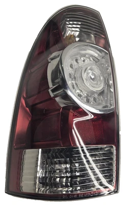 2008-2015 Toyota Tacoma Left (Driver) Taillight W/LED Interchange: 60798, LH. - Image 1 of 4