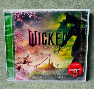WICKED THE SOUNDTRACK (Target Exclusive + Foldout Poster) CD New Sealed - Picture 1 of 3