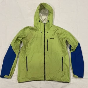 Abrigo de lluvia Patagonia Torrentshell H2NO cortavientos verde azul con capucha para hombre 2XL - Imagen 1 de 22