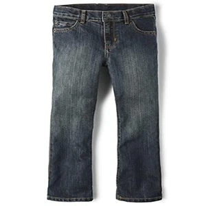 Boys Basic Bootcut Jeans,Dustbowl Wash Single,4 - Picture 1 of 2