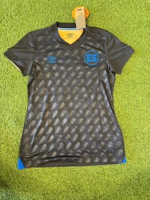 Umbro Women's El Salvador 2025/26 3rd Jersey - Black/Blue - Image 1 of 4