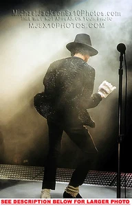 FOTO RARA DE 8x10 de MICHAEL JACKSON DE REGRESO A BILLIEJEAN (1) - Imagen 1 de 1