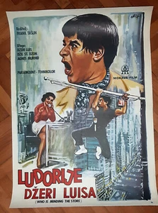 Who's Minding the Store? (1963) Jerry Lewis Original poster Yugoslav edition - Picture 1 of 2