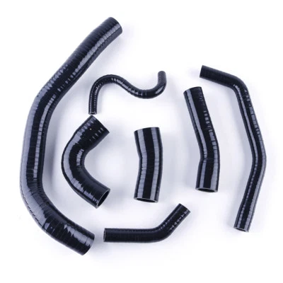 PARA YAMAHA YZF -R1 YZF R1 2002-2003 TUBO RADIADOR SILICONA NEGRO MANGUERA REFRIGERANTE Foto 1 de 4