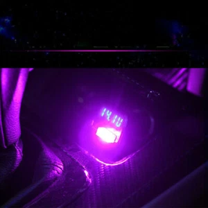 USB Car Interior Light Neon Atmosphere Ambient New Lamp Bulb LED Accessories - Picture 1 of 12