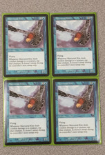 MTG MAGIC THE GATHERING  MERCURIAL KITE 4X - SCOURGE - COMMON - LP- MTG