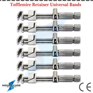 6 Matrix Tofflemire Retainer Universal Bands Dental Surgical Supplies Instrument - Picture 1 of 3