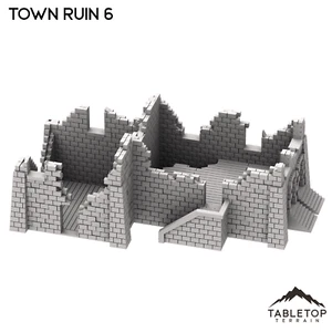 Ruina de la ciudad de Monte Cassino 6 - Terreno de la Segunda Guerra Mundial - Imagen 1 de 6