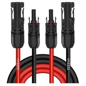 Solarkabel Verlängerung 4mm² 6mm² 1-10m UV-beständig, 25 Jahre Nutzungsdauer - Bild 1 von 9