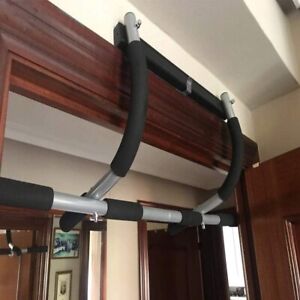 Door Gym Complete Pull Up Bar Chin Up Sit-Up Strength Body Workout Exercise Gym 