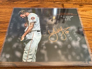 Joe Musgrove Houston Astros Signed 8x10 Custom MLB Debut Photo w/Top Loader AUTO - Picture 1 of 2