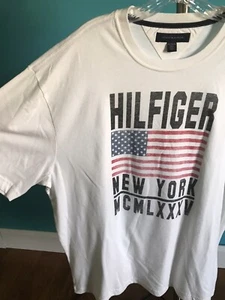Tommy Hilfiger Neu ohne Etikett Herren NY USA Qualität T-Shirt sehr weich XL dick stylisch TH - Bild 1 von 5