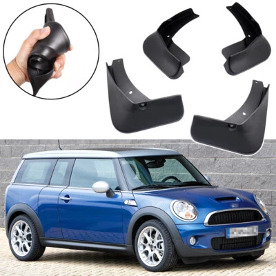 Guardabarros guardabarros guardabarros guardabarros 4 piezas para MINI Cooper Clubman R55 2008-2014 Foto 1 de 4