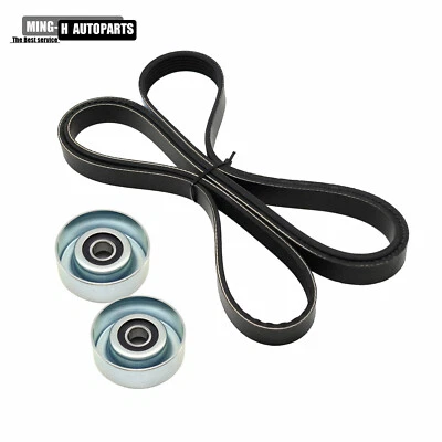 Serpentine V-Belt w/ Idler Pulley Kit For 12-15 Subaru Impreza XV Crosstrek 2.0L - Image 1 of 4