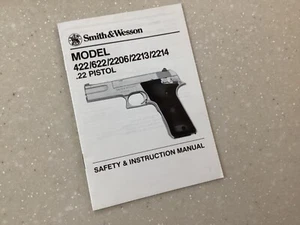 Smith and Wesson .22 pistol owners manual - Picture 1 of 1