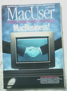 76482 Issue 19 Mac User Magazine 1988 - Bild 1 von 1