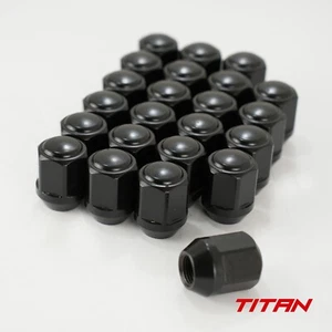 23 x M16x1.5 Black 60d Acorn Steel Wheel Nuts fit Land Rover Discovery 1 - Picture 1 of 6