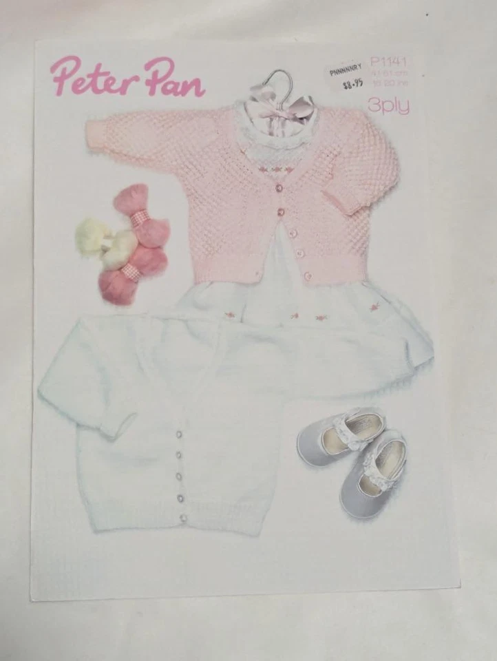 Peter Pan  P1141  - Todler Patterns Knitting Patterns 3 ply  41-51cm - Image 1 of 1