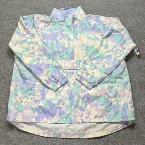 Lauren James Women's Jacket Sz XL Anorka Camo Windbreaker Jacket - Picture 1 of 11