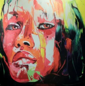 Françoise Nielly 1x1m Digigraphie limitée 25 exemplaire Signé au dos AVEC COA!!! - Picture 1 of 5