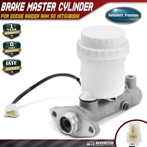 Brake Master Cylinder w/ Reservoir for Dodge Raider Ram 50 Mitsubishi Mighty Max - Bild 1 von 8