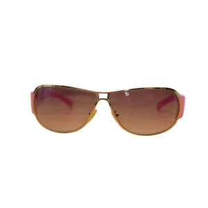 Prada RAJ187 4AE Metallic Gold & Pink Braces Women's Fashion Sunglasses - Picture 1 of 5