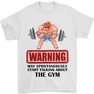 Gimnasio Puede Start Talking About Camiseta Hombre 100% Algodón - Imagen 1 de 2