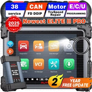 Autel MaxiSys Elite II PRO Ultra Coding Programming Diagnostic Scanner 2-Year - Picture 1 of 21