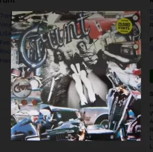 CRUNT Crunt LP Numbered Edition Blue Vinyl with poster NUOVO Condizioni Ottime - Foto 1 di 5